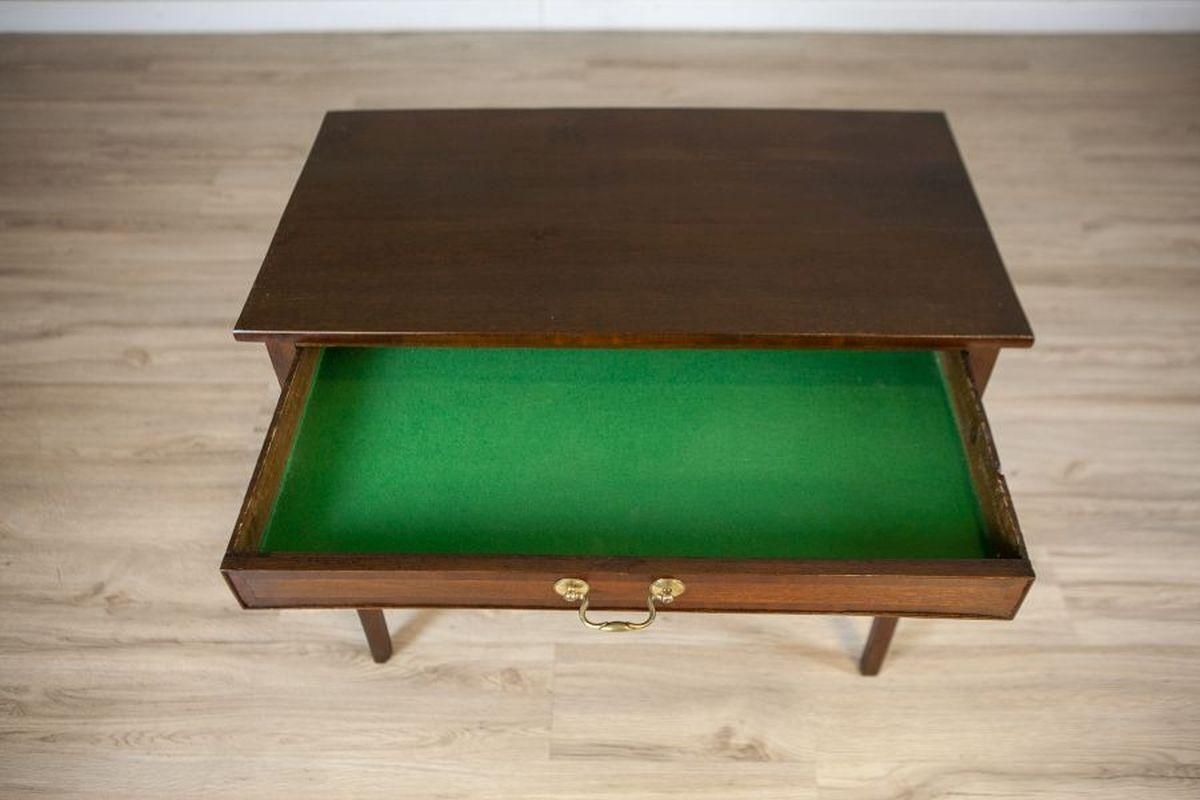 Small Ladies' Writing Desk From The Early 20th Century In Brown photo buy