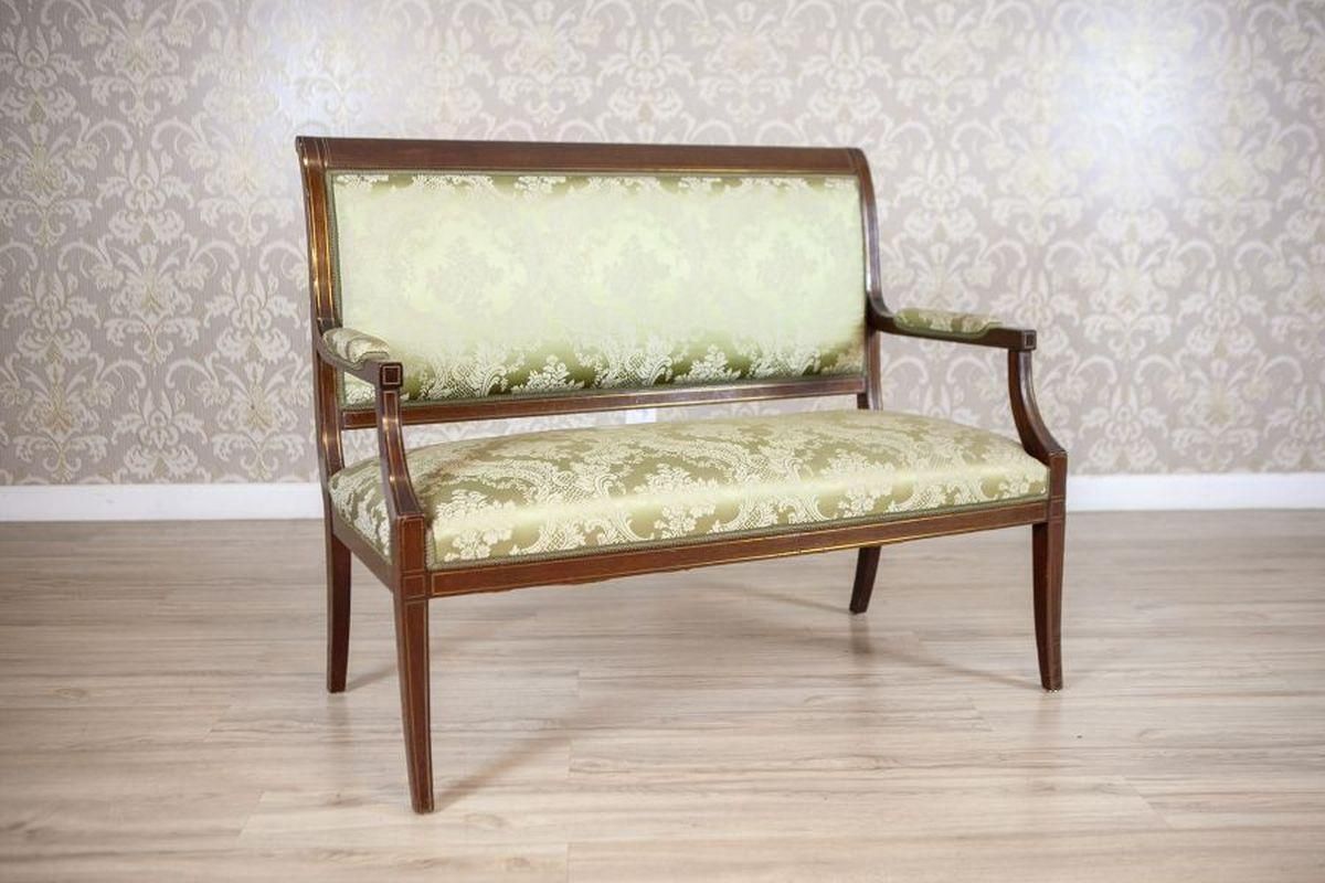Set Of Antique English Walnut Furniture From The Late 19th Century photo furniture