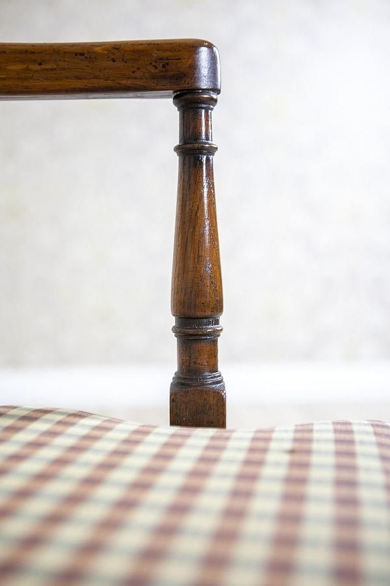 1805.0 Set Of Stylized Oak Armchairs From The Mid. 20th Century In Light Colors photo