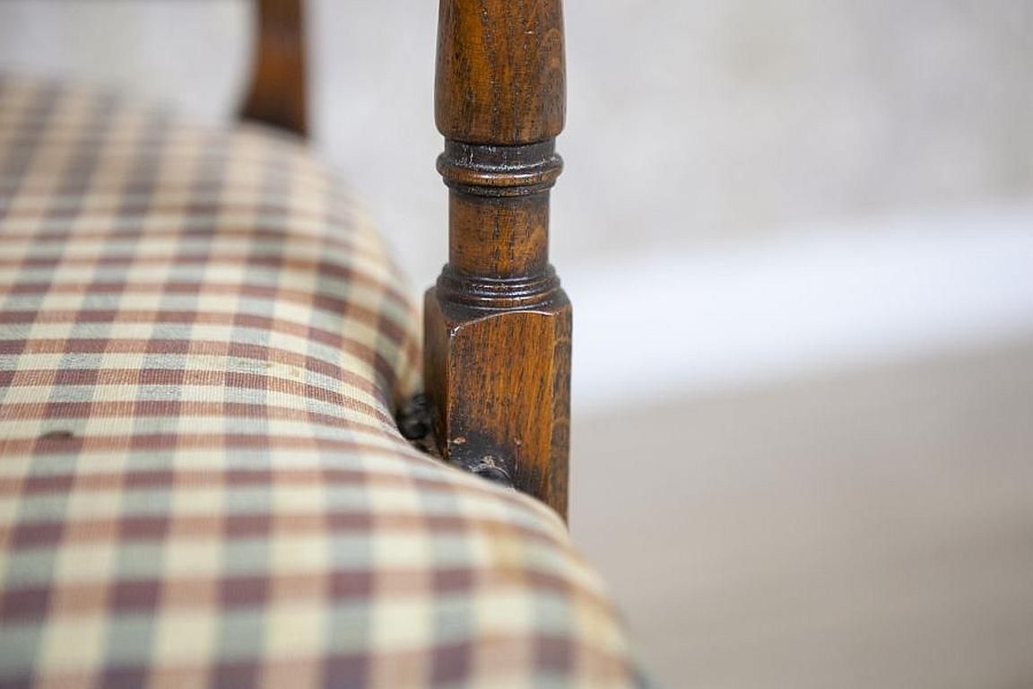 photo vinterior Set Of Stylized Oak Armchairs From The Mid. 20th Century In Light Colors