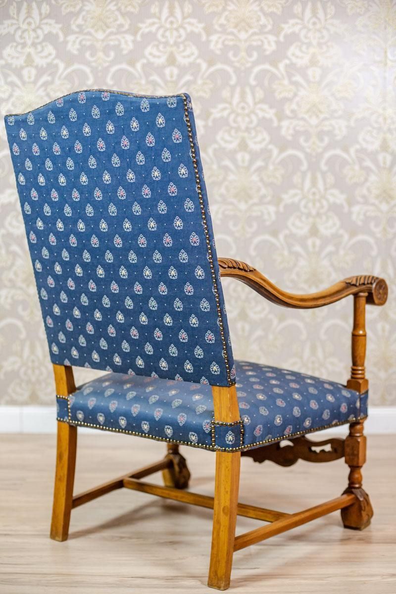 Stylized, Carved Armchair Throne From The 1970s 1980s photo 559.0