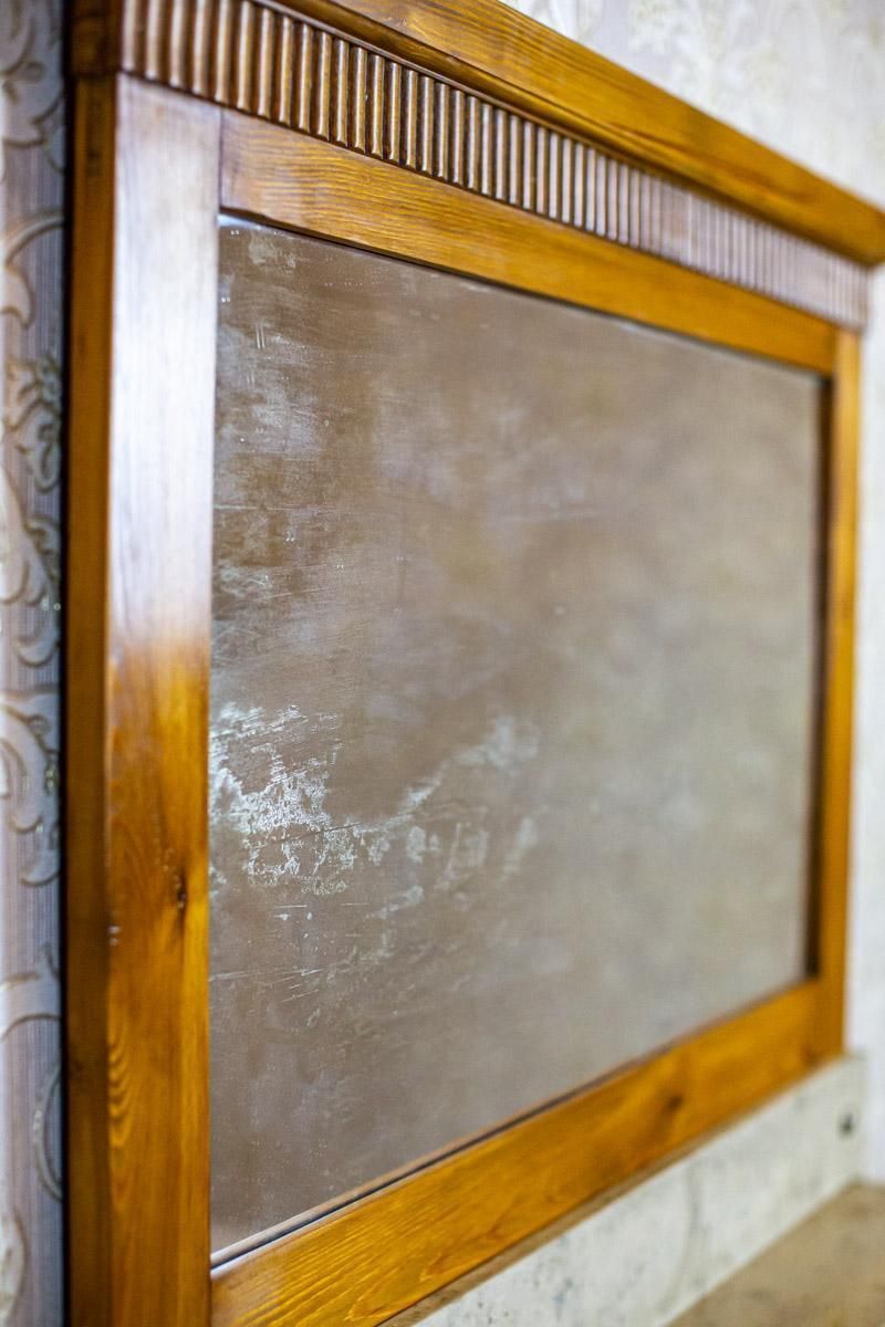 Art Nouveau Pine Dresser Turned Into Vanity From The Early 20th Century photo vintage