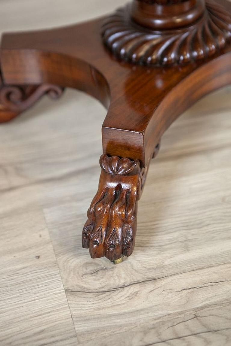 photo buy Victorian Mahogany Wood And Veneer Sewing Table Circa 1850