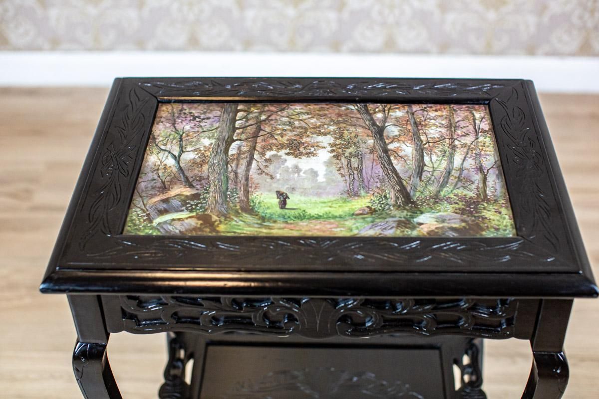 19th Century Side Table With Ceramic Top photo buy
