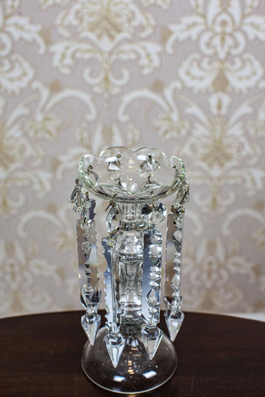 Crystal Candelabra From The Early 20th Century photo 172.0