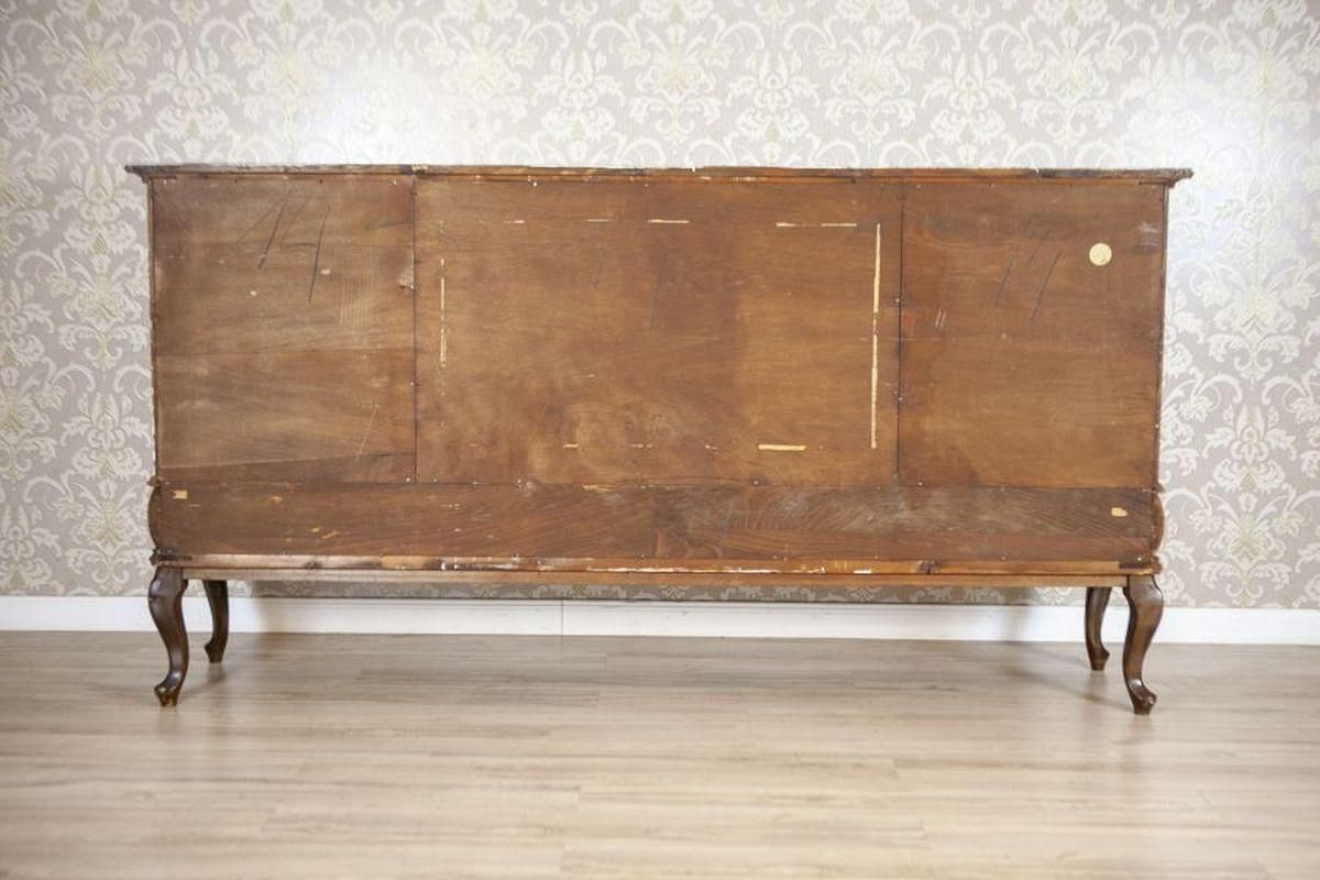 2364.0 Inlaid Walnut Living Room Cabinet From The Middle 20th Century photo