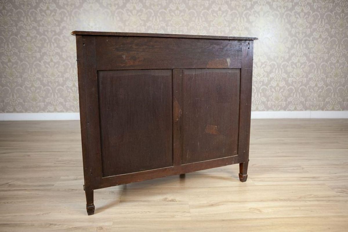photo for sale English Empire Style Oak Cabinet From The Late 19th Century