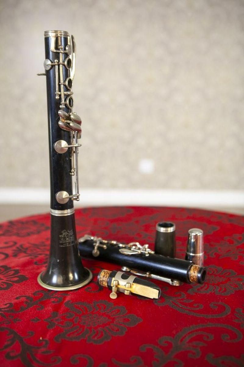 Czechoslovakian Lignatone Clarinet From The Mid. 20th Century photo Home Decor