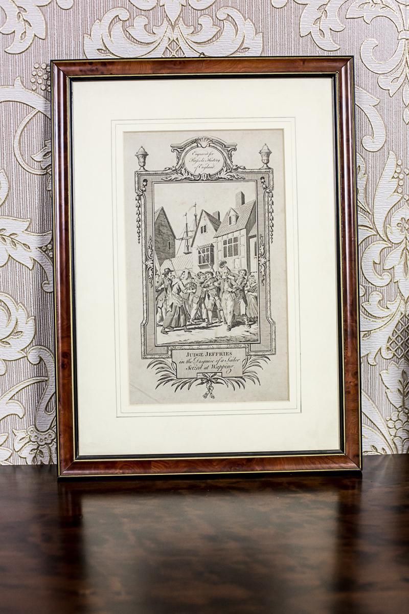 20th Century Graphic, Russel's History Of England, Judge Jeffreys Captured photo Art