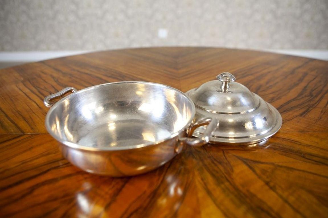 Pair Of Metal Kitchen Vessels From The Mid. 20th Century photo buy