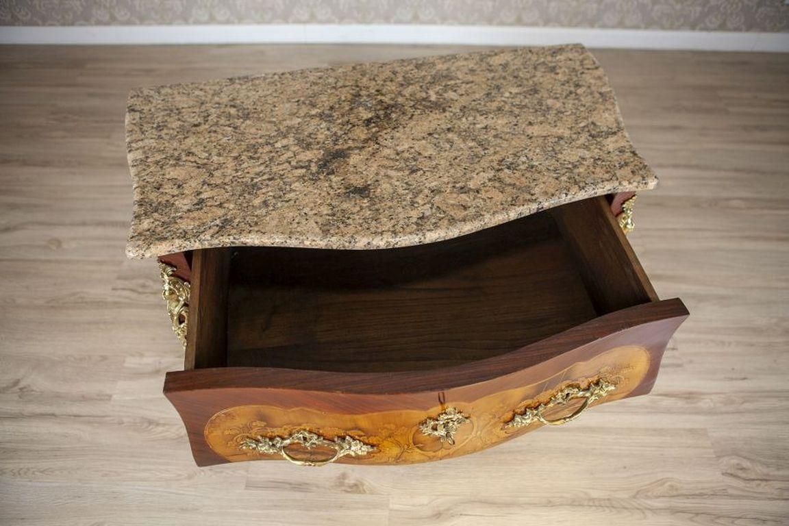 French Style Commode From The 18th/19th Century With Granite Top photo vinterior