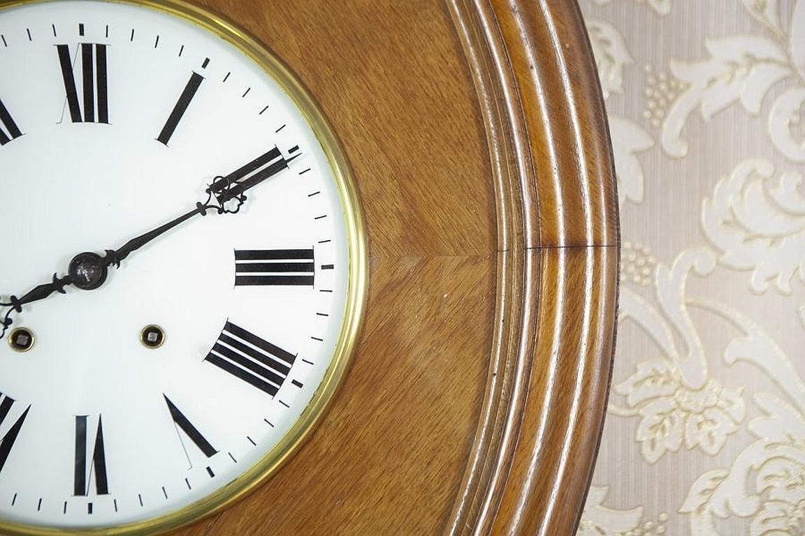 Antique Wall Clock From The Interwar Period photo 1100.0