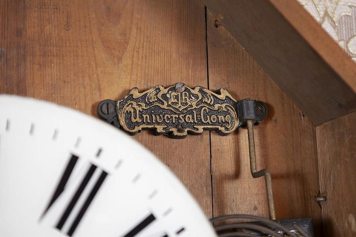 Antique Wall Clock From The Interwar Period photo buy