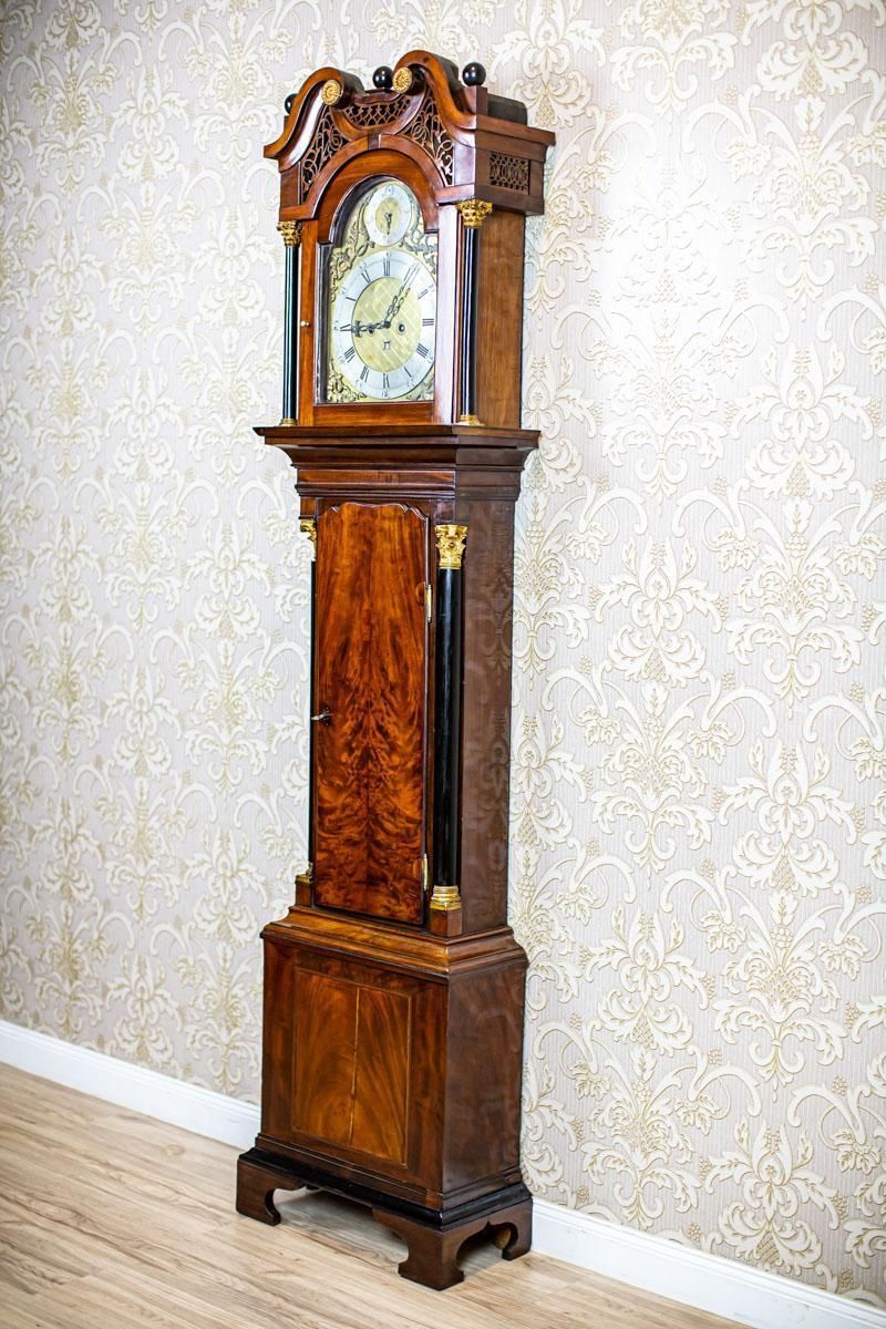 18th Century Grandfather Clock "Liverpool Made Case" From The George III Times photo for sale