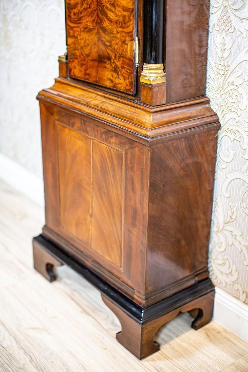 photo furniture 18th Century Grandfather Clock "Liverpool Made Case" From The George III Times