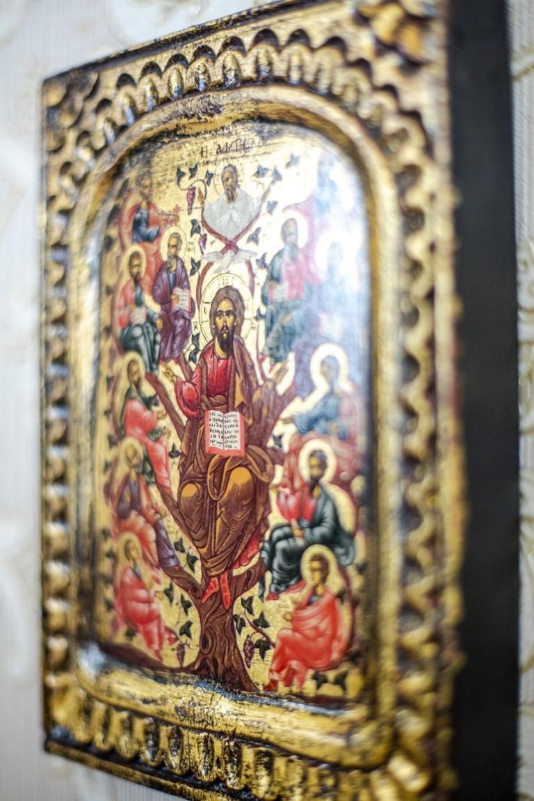 20th Century Icon Of Jesus And The Twelve Apostles photo vinterior
