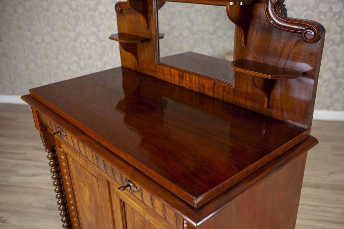 19th Century Eclectic Softwood Buffet Veneered With Walnut photo buy