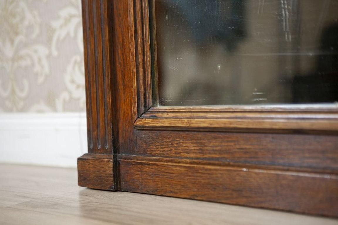 Renaissance Revival Mirror From The Early 20th Century In Brown Oak Frame photo 900.0