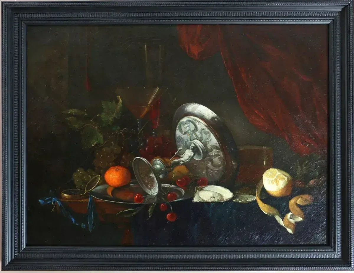 Dutch School Of The Late 18th Century After A Work By Jan Davidsz De Heem photo 4478.0