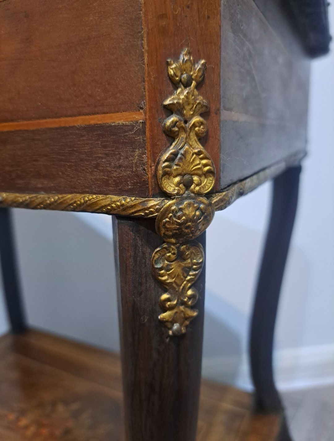 Furniture French Napoleon III Jardiniere Table Mid 1800's photo