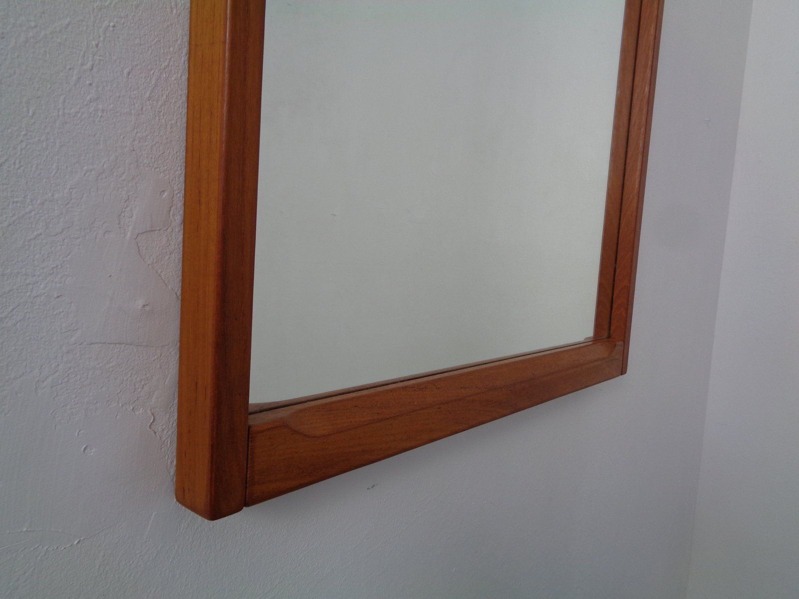 Home Decor Danish No 196 Mirror In Teak By Aksel Kjersgaard, 1960s photo