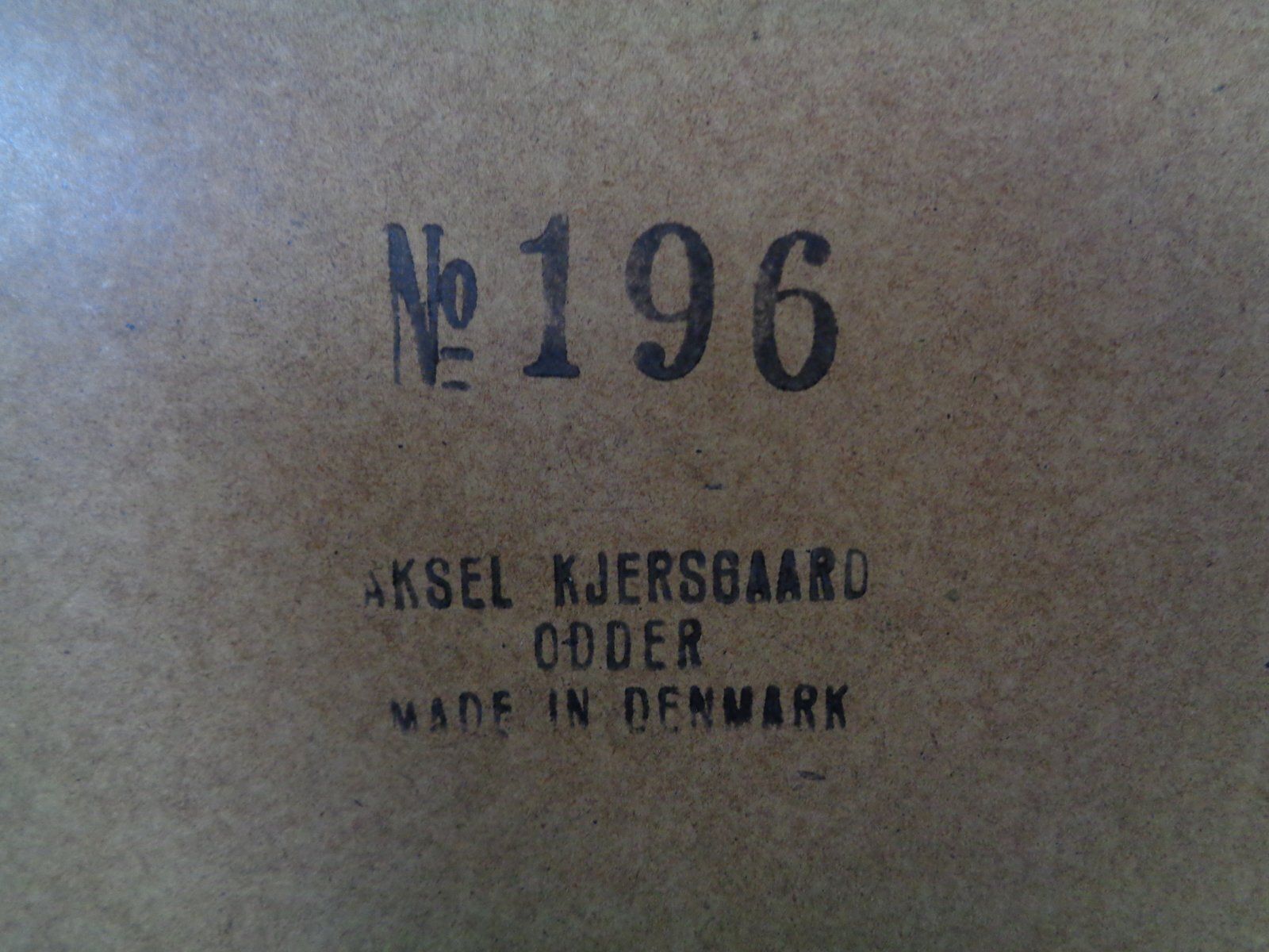 photo vintage Danish No 196 Mirror In Teak By Aksel Kjersgaard, 1960s