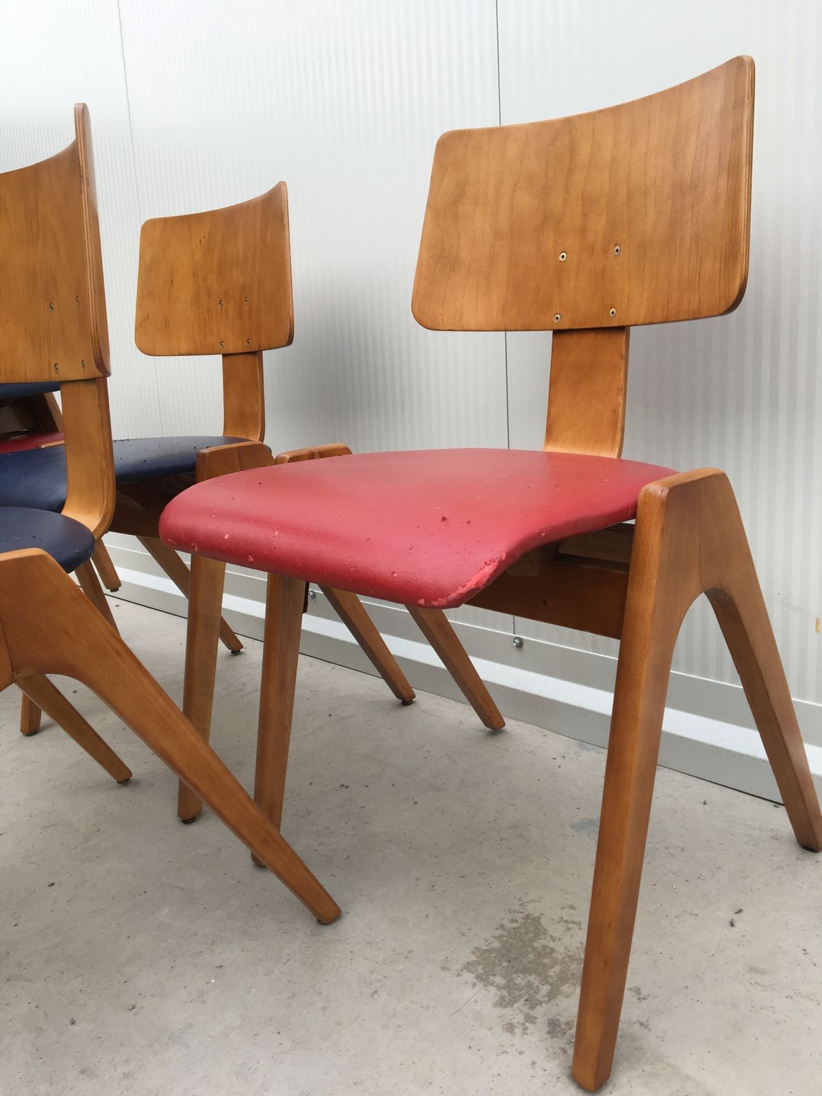 Mid Century Hillestak Chair By Robin Day, 1950s, Set Of 6 photo for sale