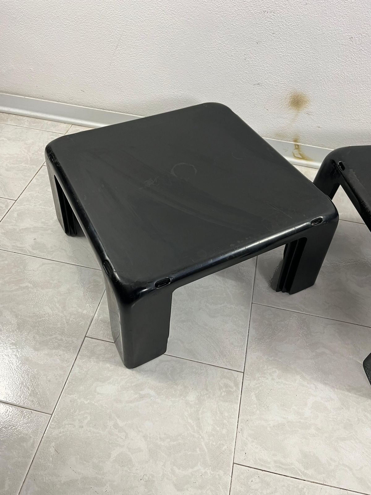 Set Of 4 Quattro Gatti Stackable Tables By Mario Bellini For C&B Italia, 1970s photo buy