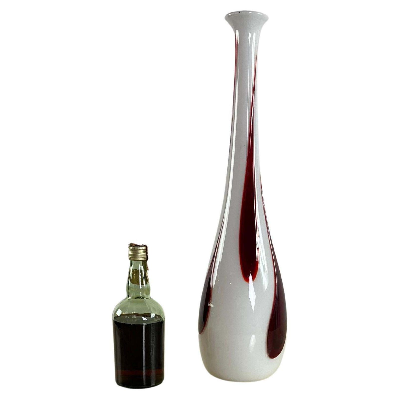Large Murano Glass Vase, Handmade With The Blown Glass Technique 1970s