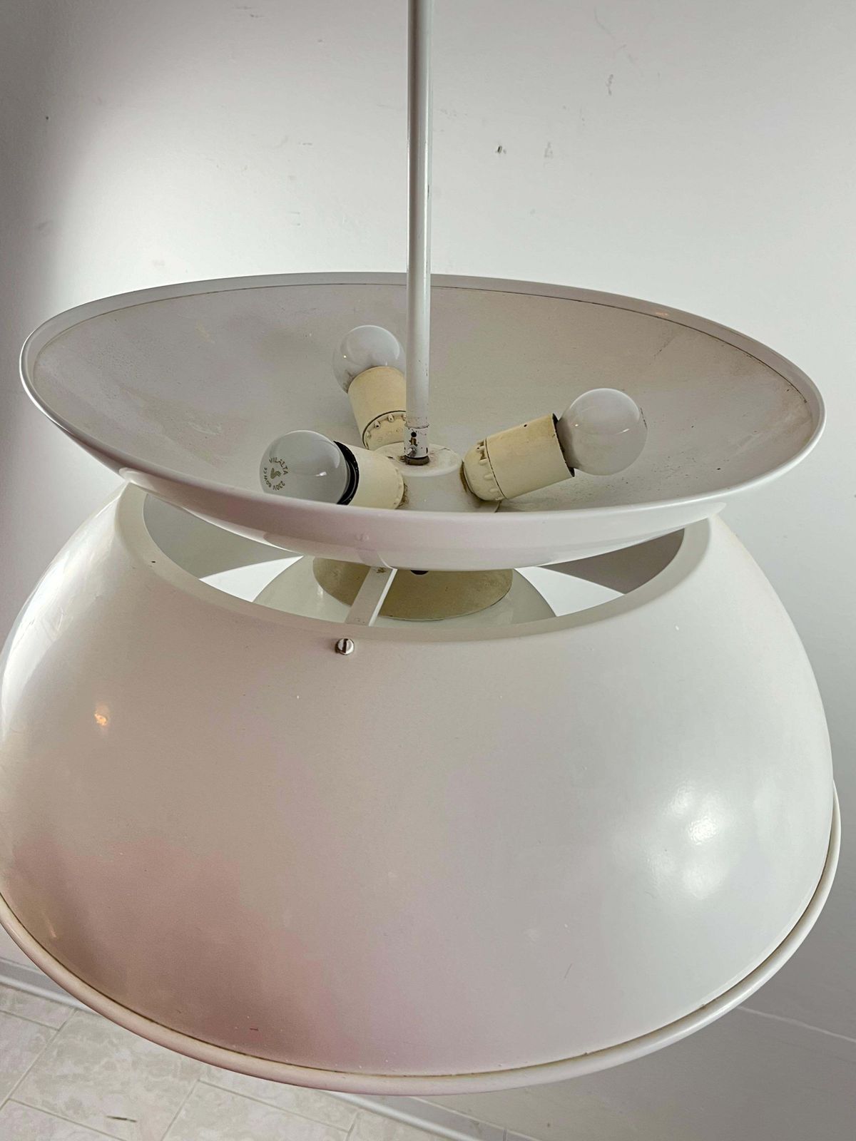 Mid Century Cetra Model Chandelier Attributed To Vico Magistretti For Artemide photo 1366.0