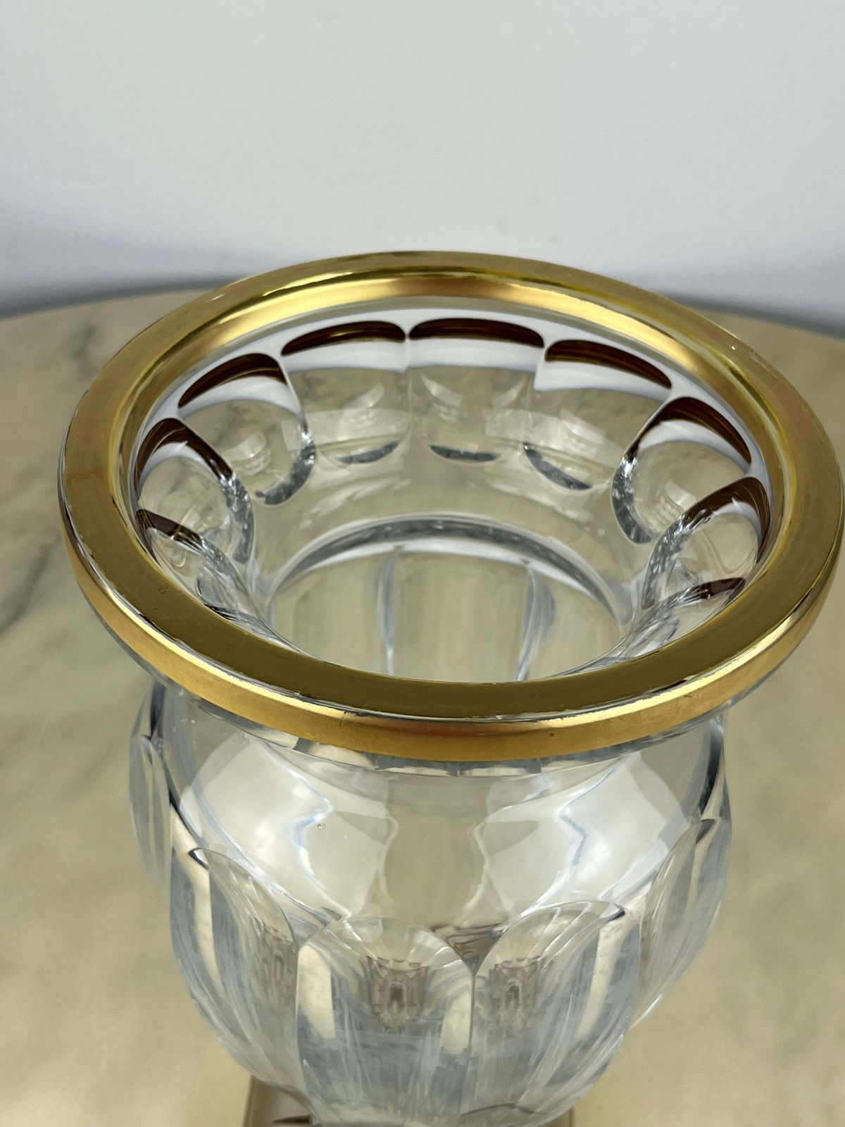 Lead Crystal Vase, France, 1980s photo Home Decor