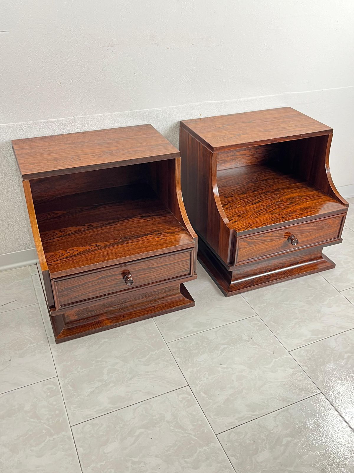 Set Of 2 Italian 1970s Bedside Tables photo Furniture