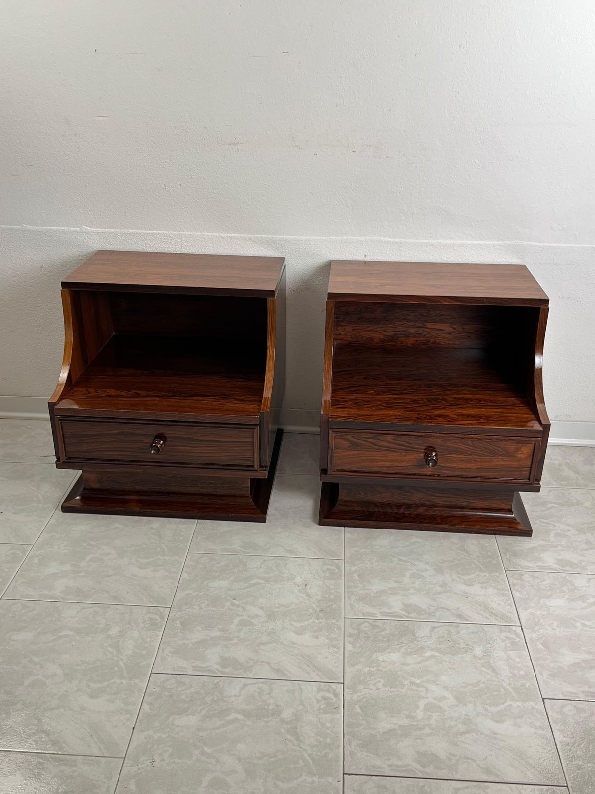 Set Of 2 Italian 1970s Bedside Tables photo 1537.0