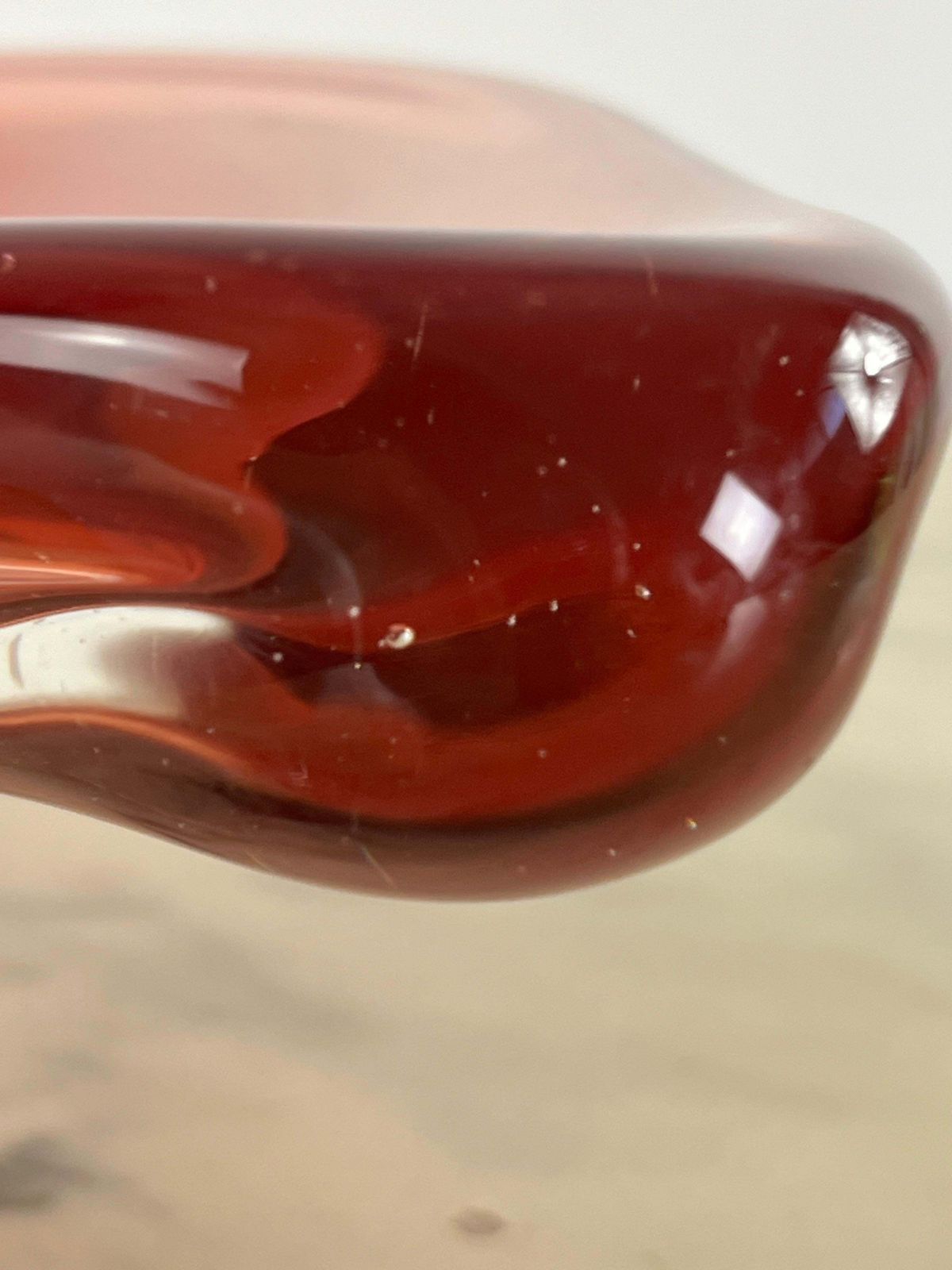 512.0 Mid Century Murano Glass Centerpiece 1960s photo