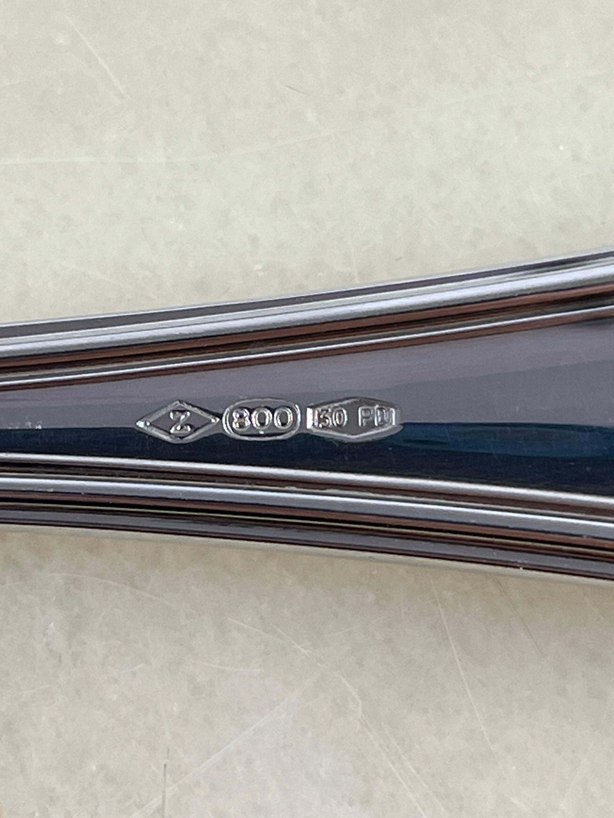 16334.0 Cutlery Service  101 Ps Of 800 Silver, English Style Italy, 1990s, Zaramella photo