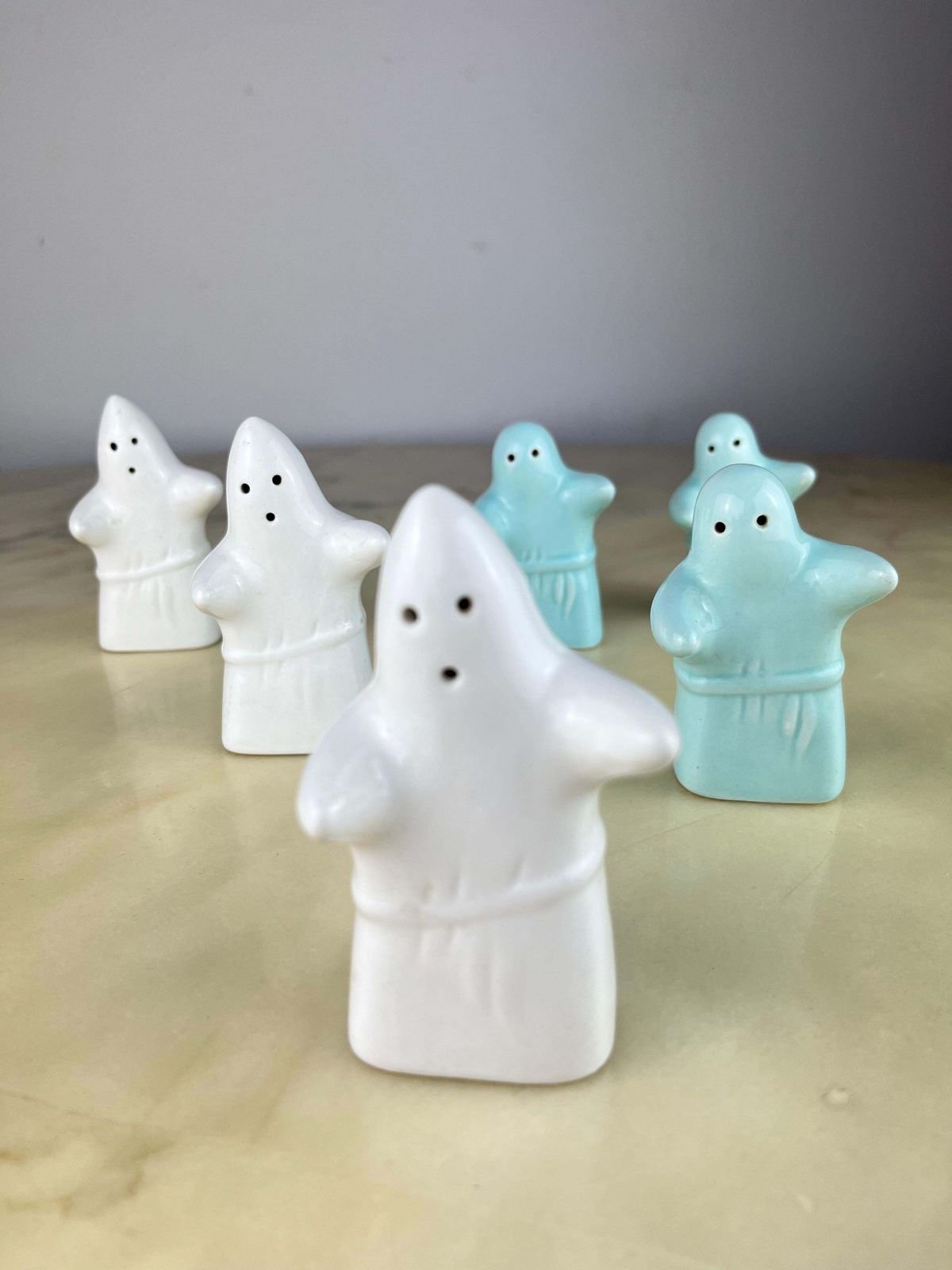Set Of 6 Ghost Salt And Pepper Dispensers, Italy, 1980s photo furniture