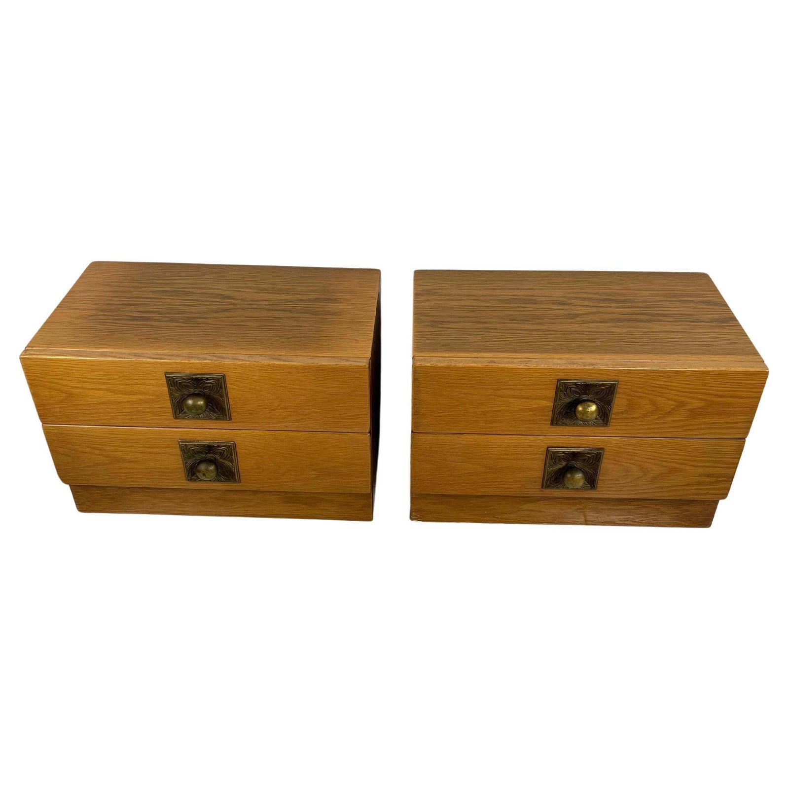 Set Of 2 Mid Century Scandinavian Minimalist Bedside Tables Of Johannes Andersen photo furniture
