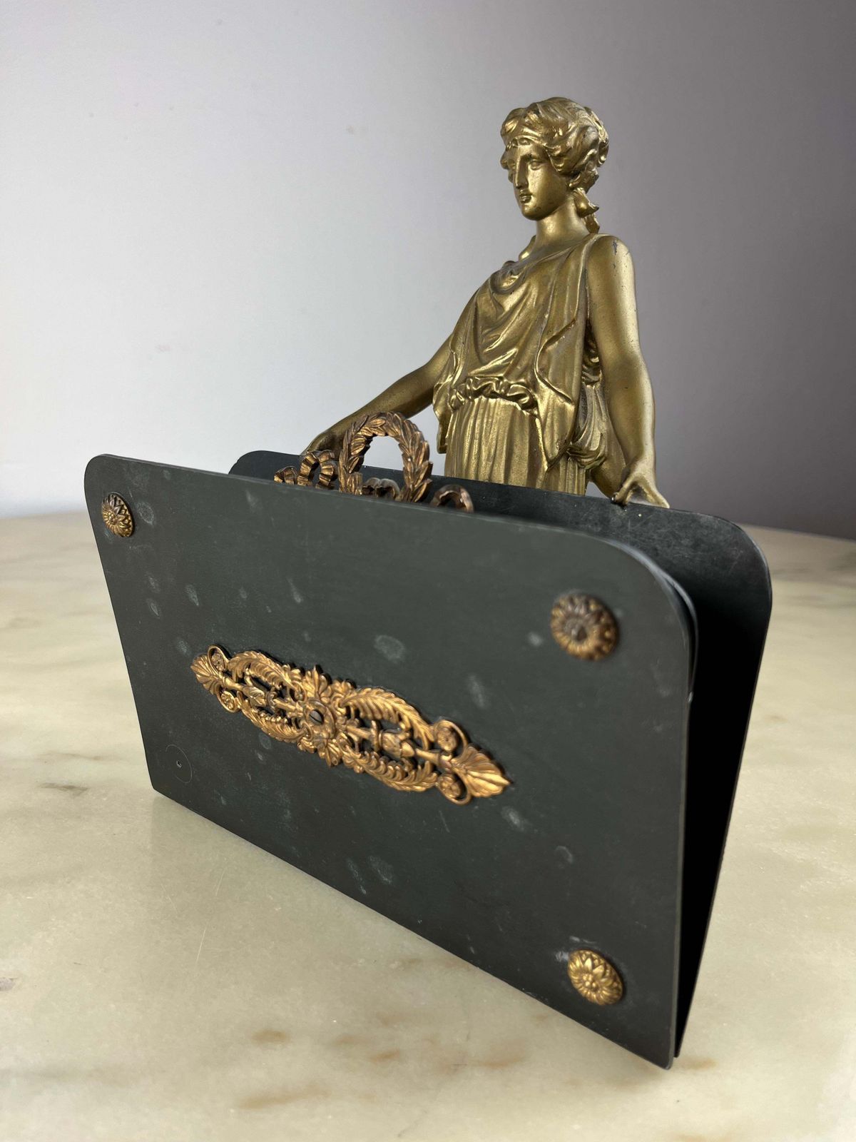 Desk Card Holder, France, 1940s photo 324.0