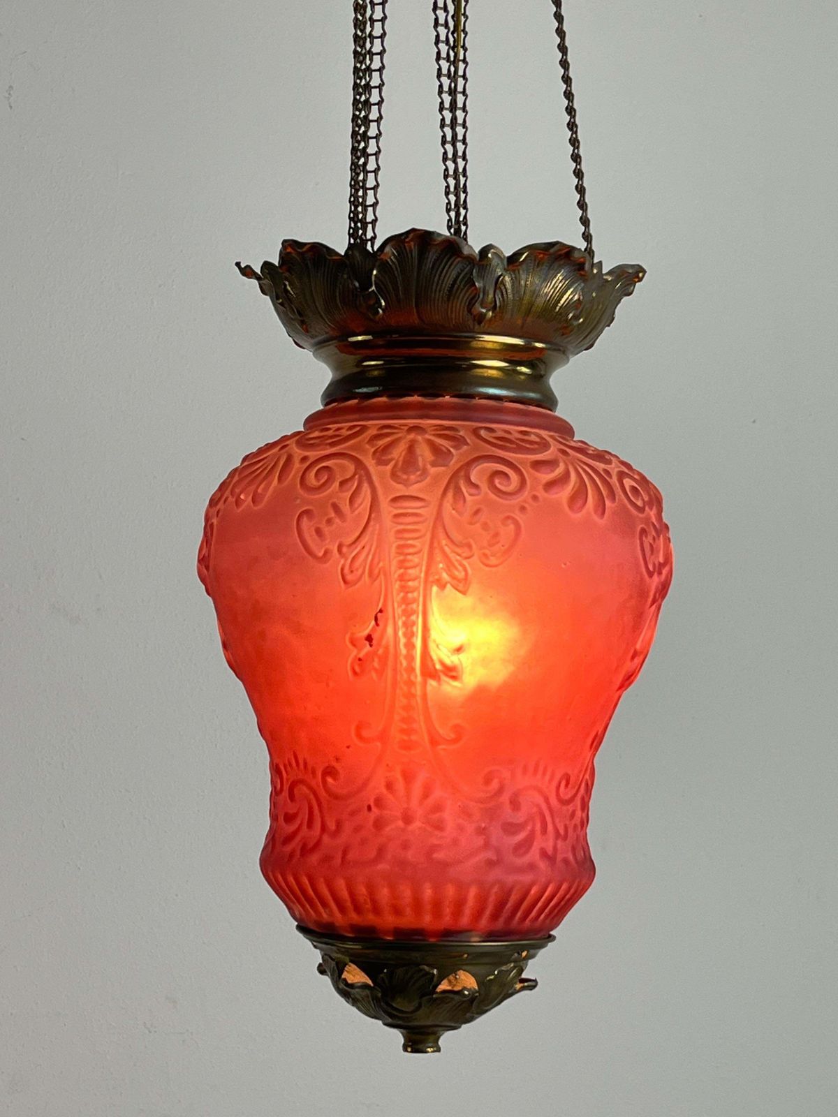 photo furniture Mid Century 1930s Italian Pendant Chandelier
