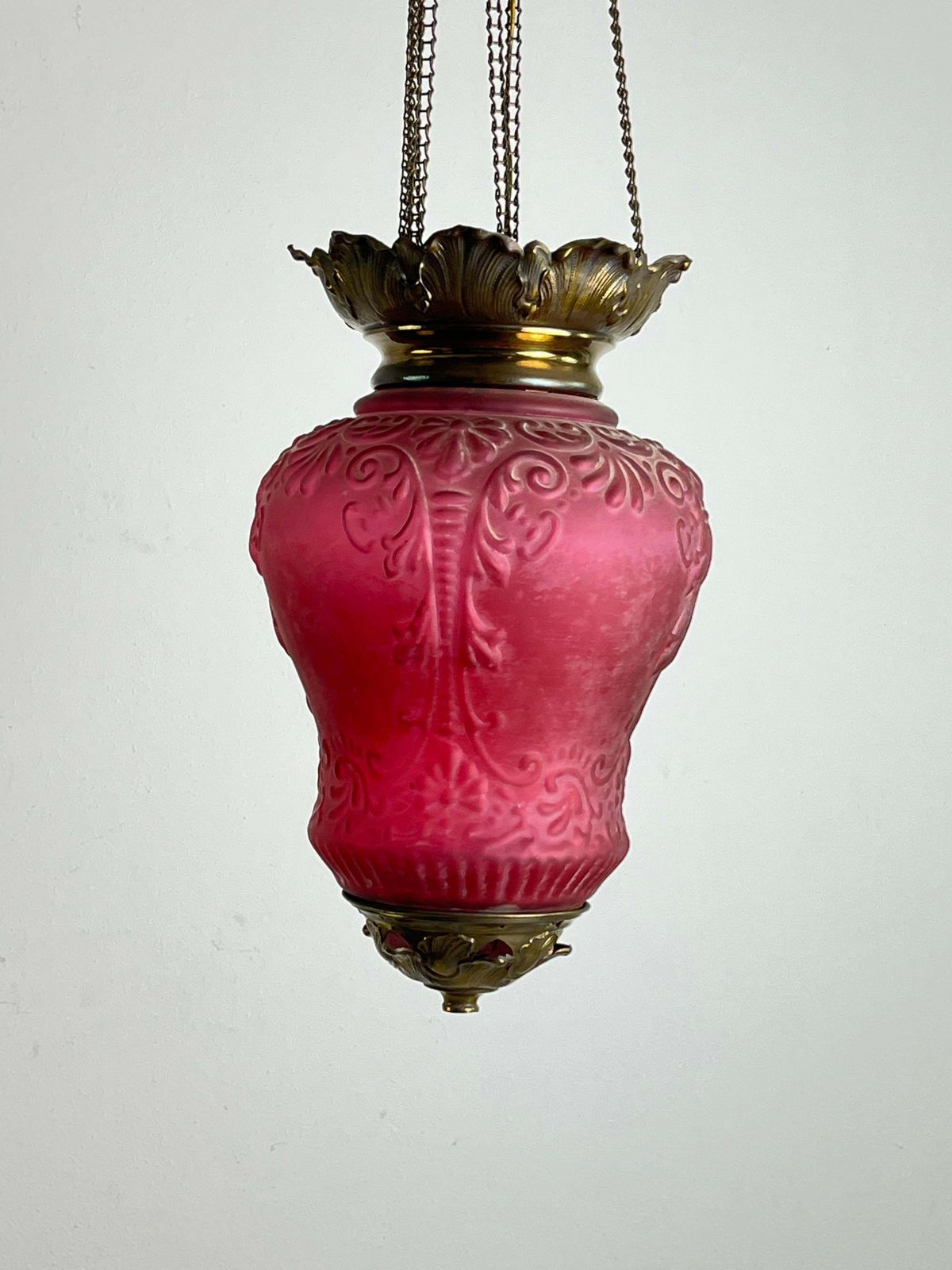 Lighting Mid Century 1930s Italian Pendant Chandelier photo