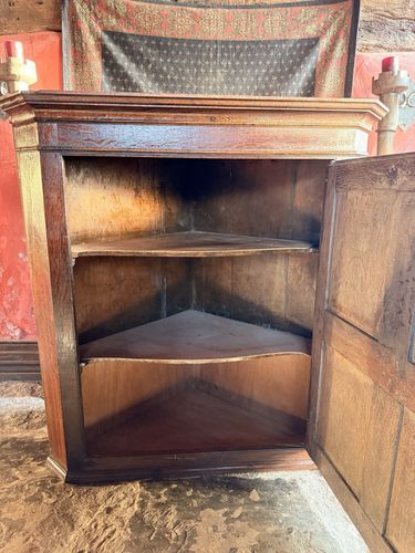 Original Handsome George III Panelled Georgian Corner Cabinet Cupboard C1760 photo buy