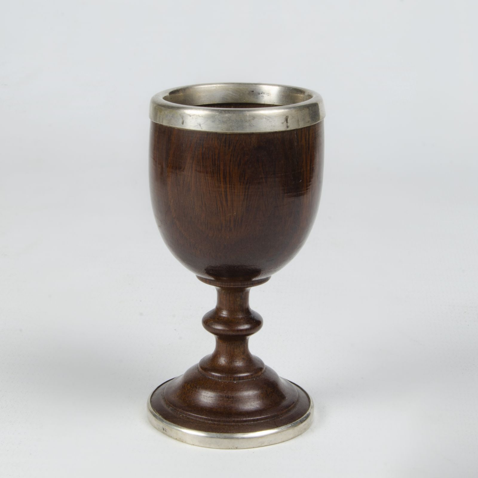 Late 19th Century German Wood And Silver Decanter Set With Tray And Six Glasses By The Company Gebrüder Kühn photo buy