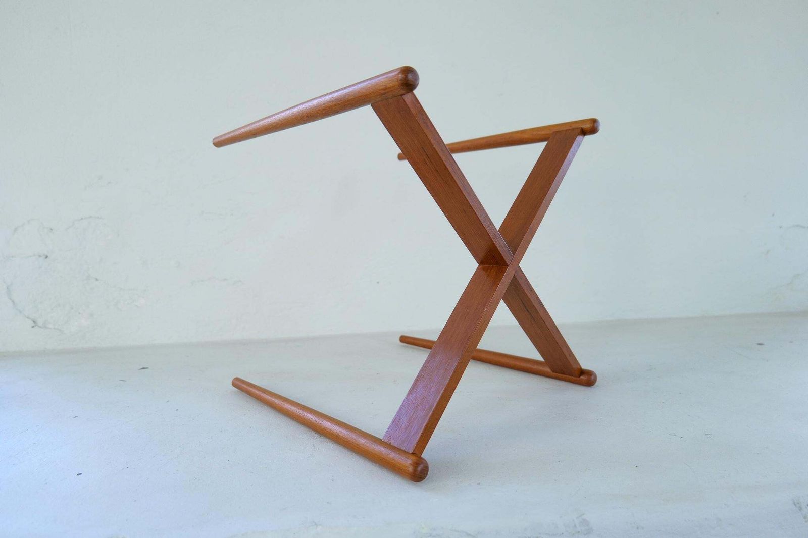 photo for sale Midcentury Modern Side/Tray Table In Teak Sweden 1960s