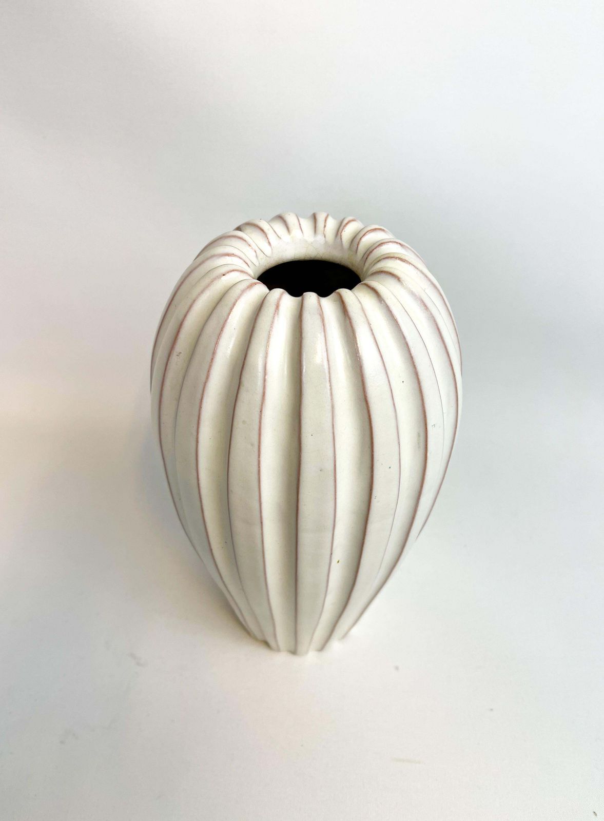Midcentury Vase By Vicke Lindstrand, 1940s, Sweden photo 727.0
