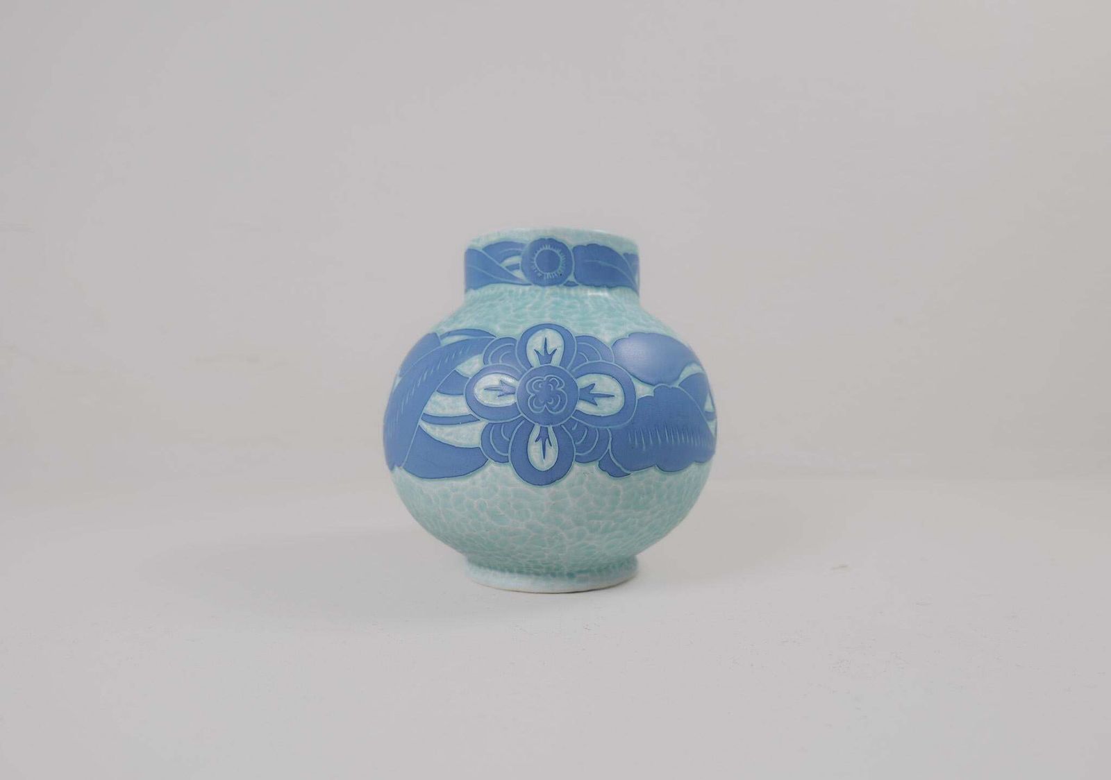 Art Deco Vase Gustavsberg Sgraffito Josef Ekberg, Sweden, 1922 photo furniture
