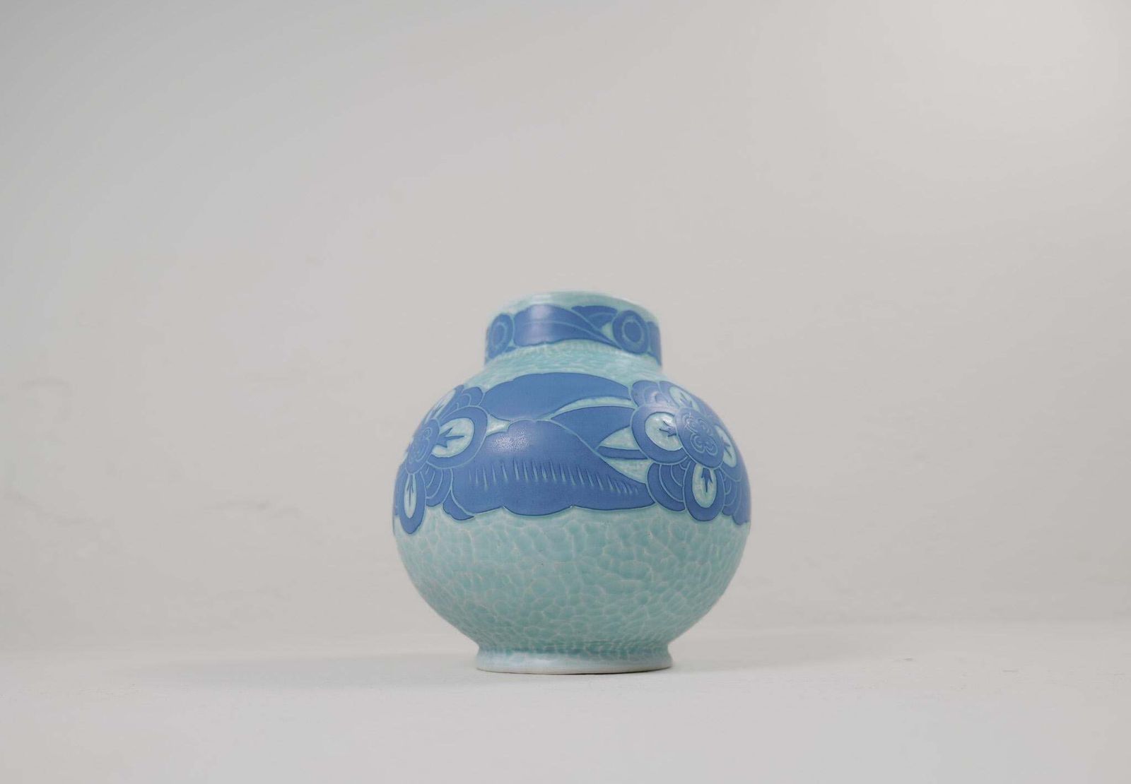 Art Deco Vase Gustavsberg Sgraffito Josef Ekberg, Sweden, 1922 photo buy