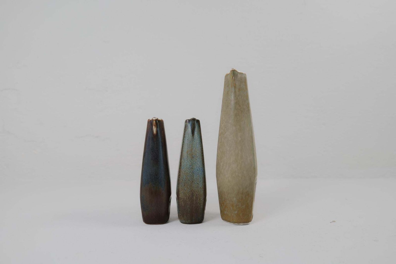 Midcentury Modern Set Of 3 Ceramic Pieces Sweden 1950 Rörstrand Gunnar Nylund photo buy