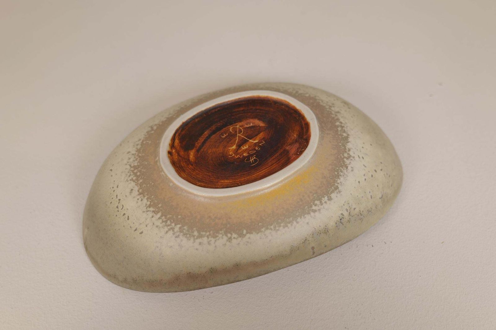 photo buy Midcentury Moder Bowl And Vase Rörstrand Carl Harry Stålhane, Sweden, 1950s