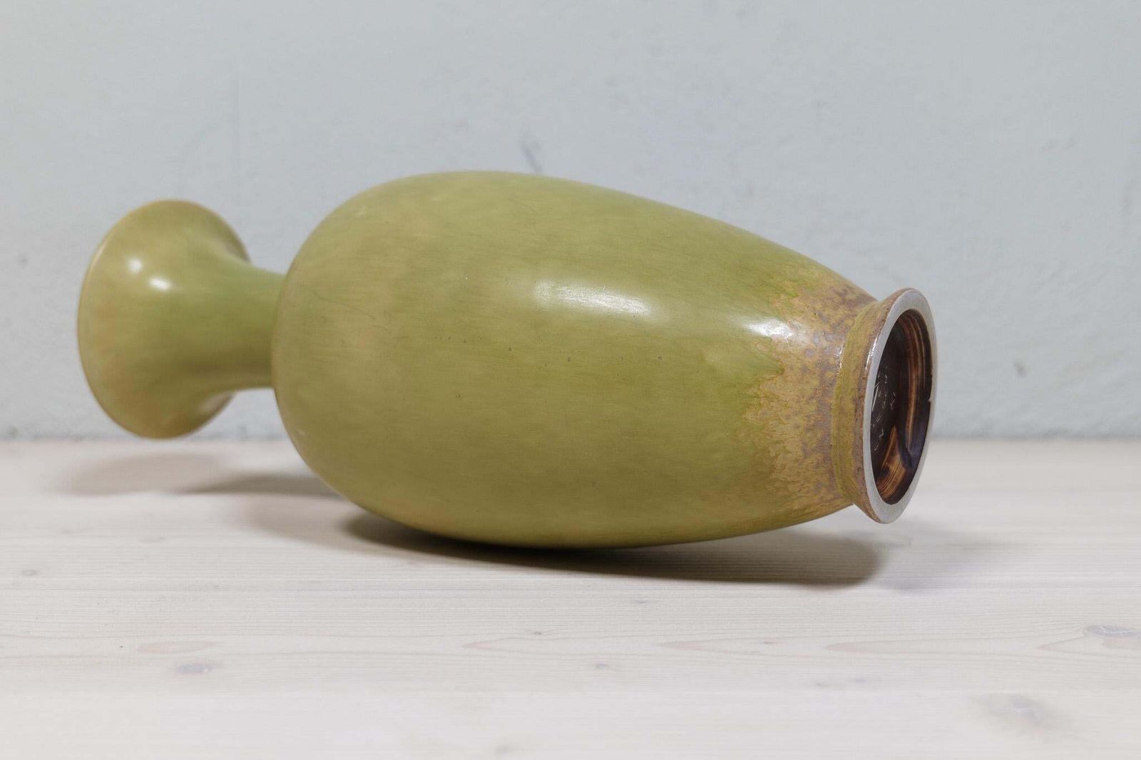 Midcentury Modern Large Vase Rörstrand By Gunnar Nylund, Sweden, 1950s photo vintage