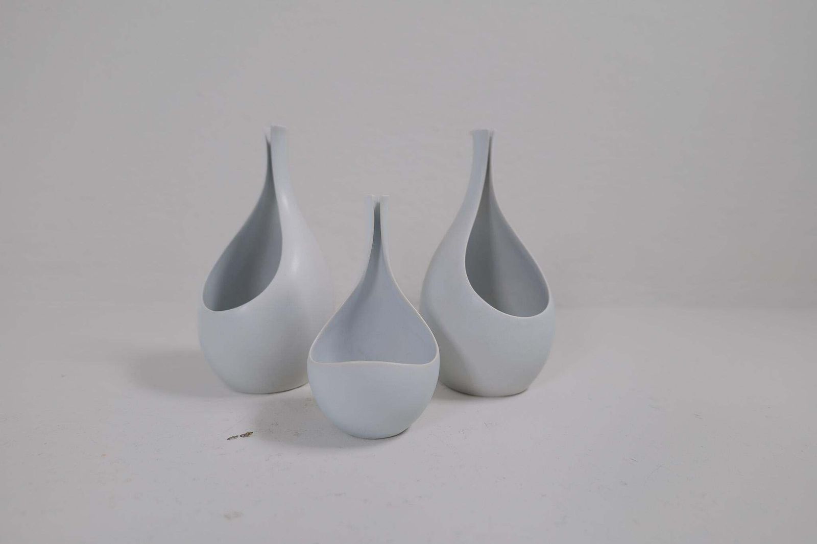 Midcentury Ceramic Collection Of "Pungo" Vases Stig Lindberg Gustavsberg, 1950s photo buy